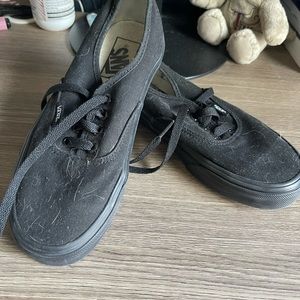 barely worn size 6.5 vans